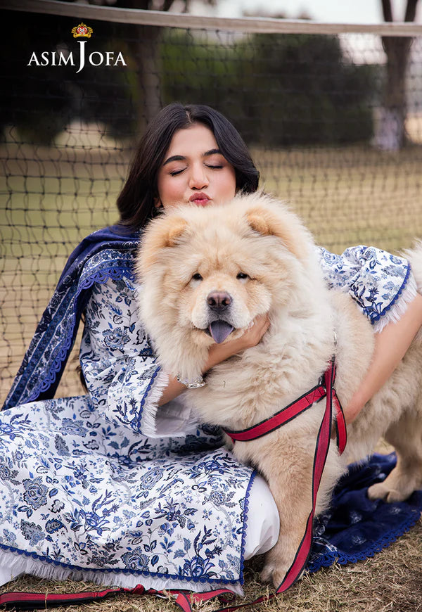 AJUBJ-35 PRINTED LAWN 3 PC