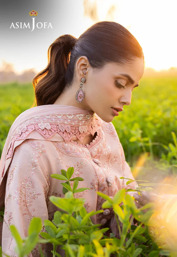 AJELL-15 EMBROIDERED LAWN 3 PCS