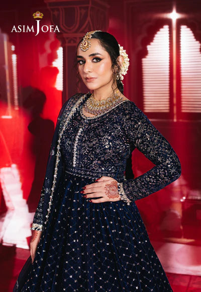 AJMV-03 EMBROIDERED VELVET 2 PCS