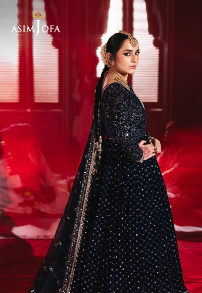 AJMV-03 EMBROIDERED VELVET 2 PCS