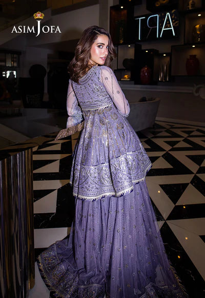 AJFF-02 EMBROIDERED NET 3 PCS