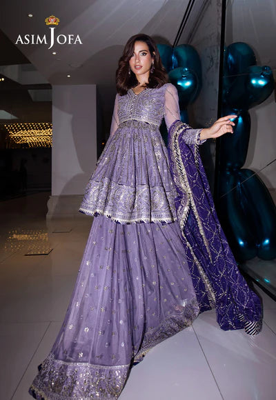 AJFF-02 EMBROIDERED NET 3 PCS