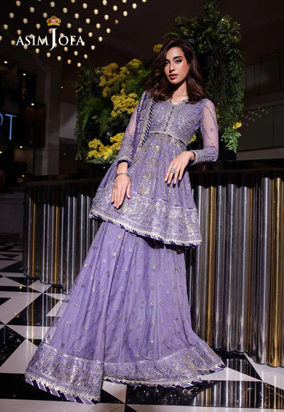 AJFF-02 EMBROIDERED NET 3 PCS