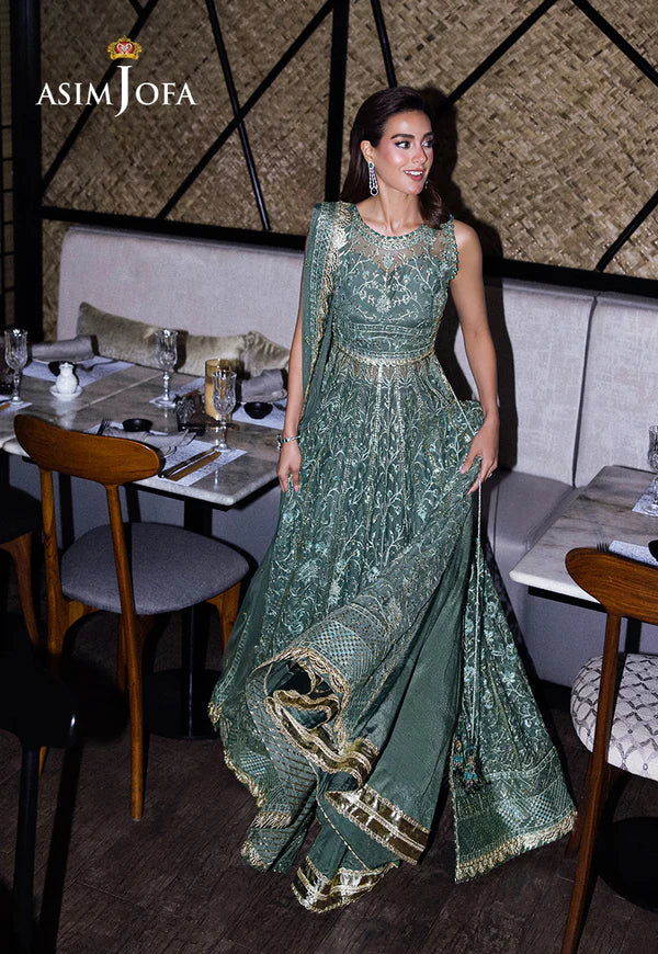 AJFF-06 EMBROIDERED NET 3 PCS