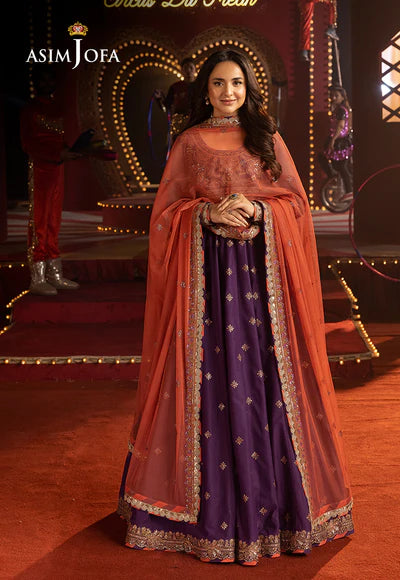 AJLFF-01 Embroidered Net 3 Pcs