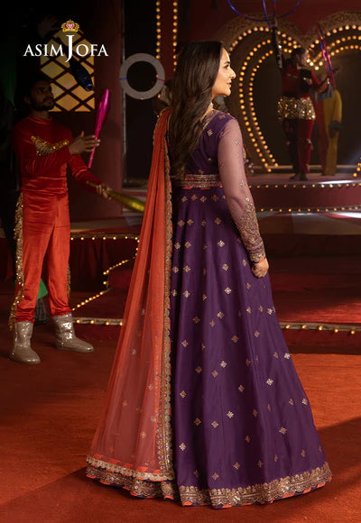 AJLFF-01 Embroidered Net 3 Pcs