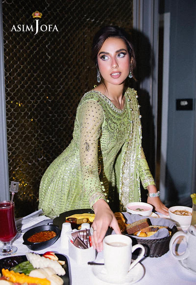 AJFF-04 EMBROIDERED NET 3 PCS