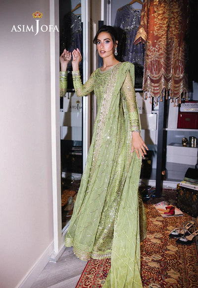 AJFF-04 EMBROIDERED NET 3 PCS