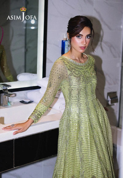 AJFF-04 EMBROIDERED NET 3 PCS