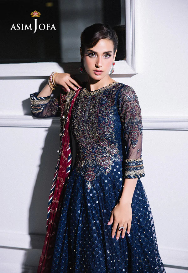 AJFF-05 EMBROIDERED NET 3 PCS