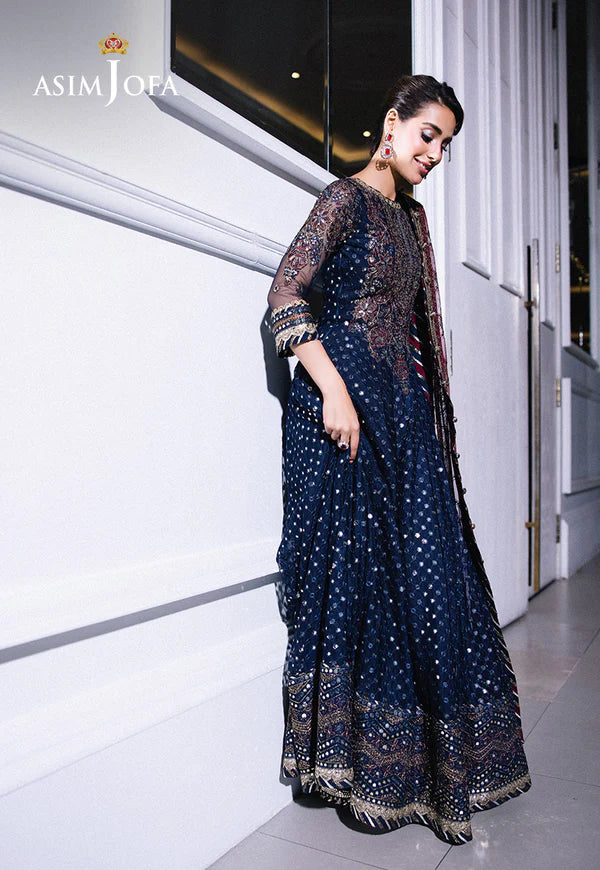 AJFF-05 EMBROIDERED NET 3 PCS