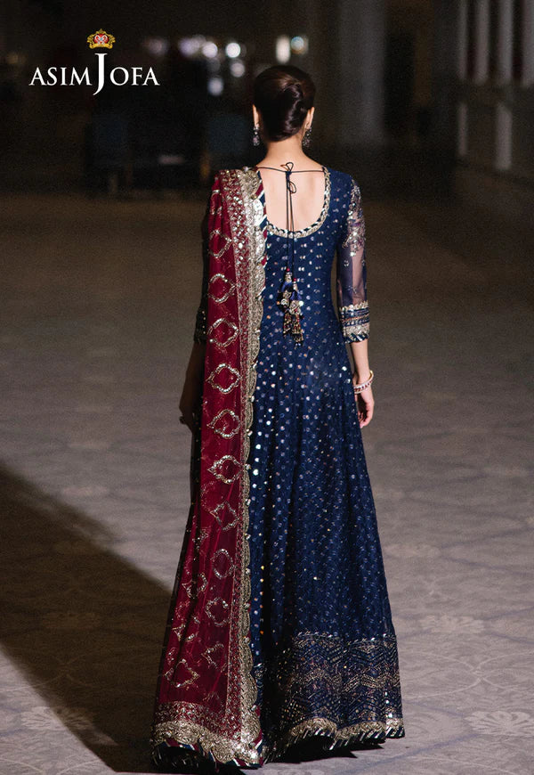 AJFF-05 EMBROIDERED NET 3 PCS