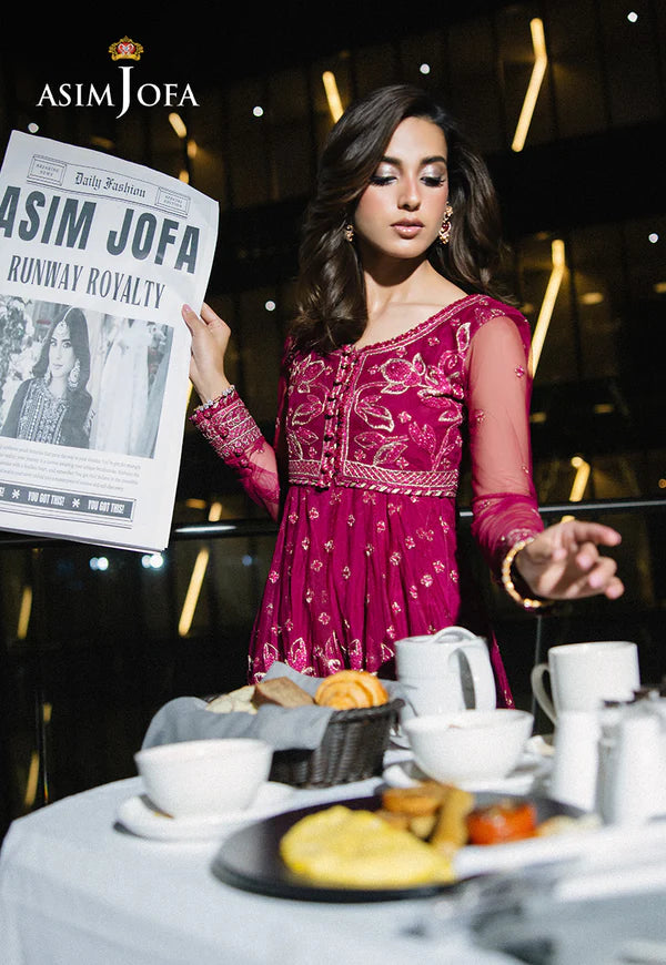 AJFF-10 EMBROIDERED NET 3 PCS