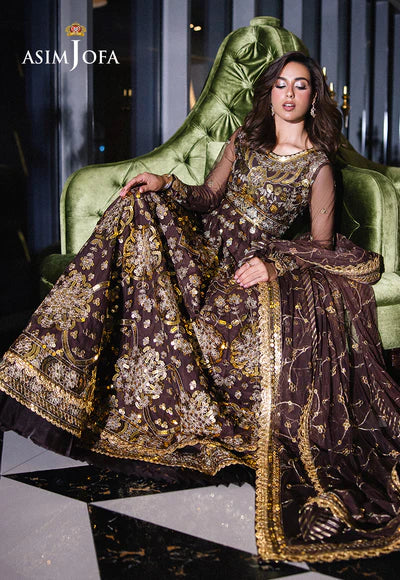 AJFF-07 EMBROIDERED NET 3 PCS