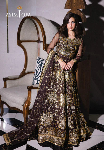 AJFF-07 EMBROIDERED NET 3 PCS