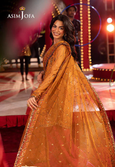 AJLFF-05 Embroidered Net 3 Pcs