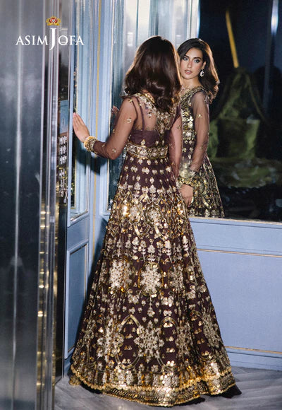 AJFF-07 EMBROIDERED NET 3 PCS