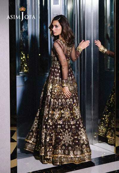 AJFF-07 EMBROIDERED NET 3 PCS