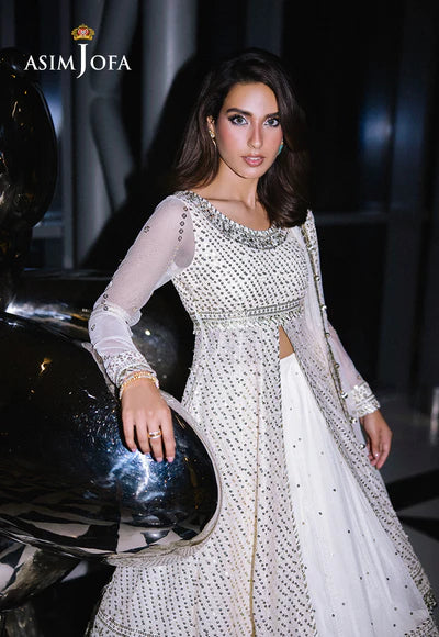 AJFF-09 EMBROIDERED NET 3 PCS