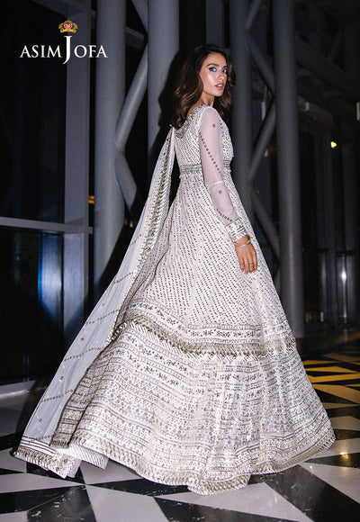 AJFF-09 EMBROIDERED NET 3 PCS