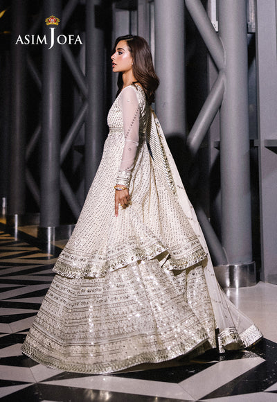 AJFF-09 EMBROIDERED NET 3 PCS