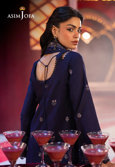 AJLFF-03 Embroidered Silk 3 Pcs