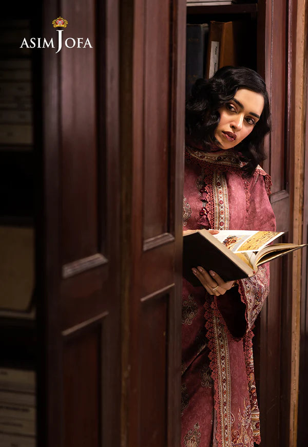 AJUBJ-43 PRINTED LAWN 3 PC