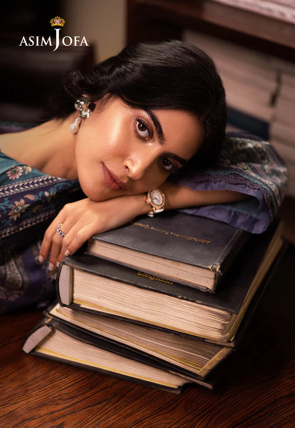 AJUBJ-36 Printed Lawn 3 Pcs