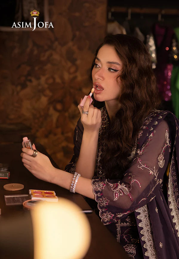 AJLLF-05 Embroidered Chiffon 3 Pcs