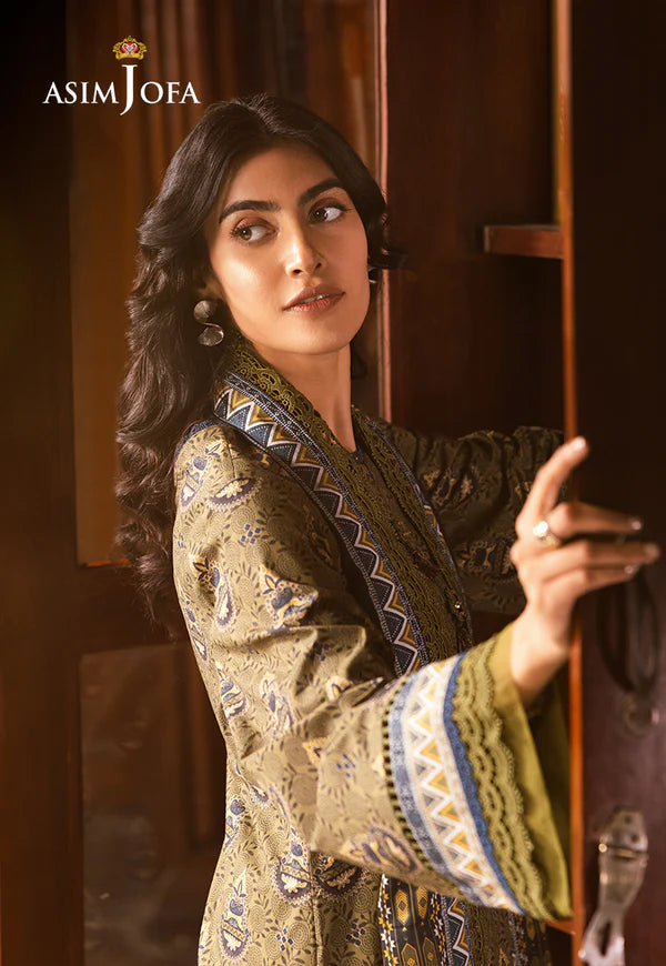 AJUBJ-37 Printed Lawn 3 Pcs