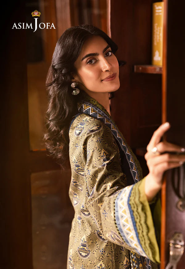 AJUBJ-37 Printed Lawn 3 Pcs