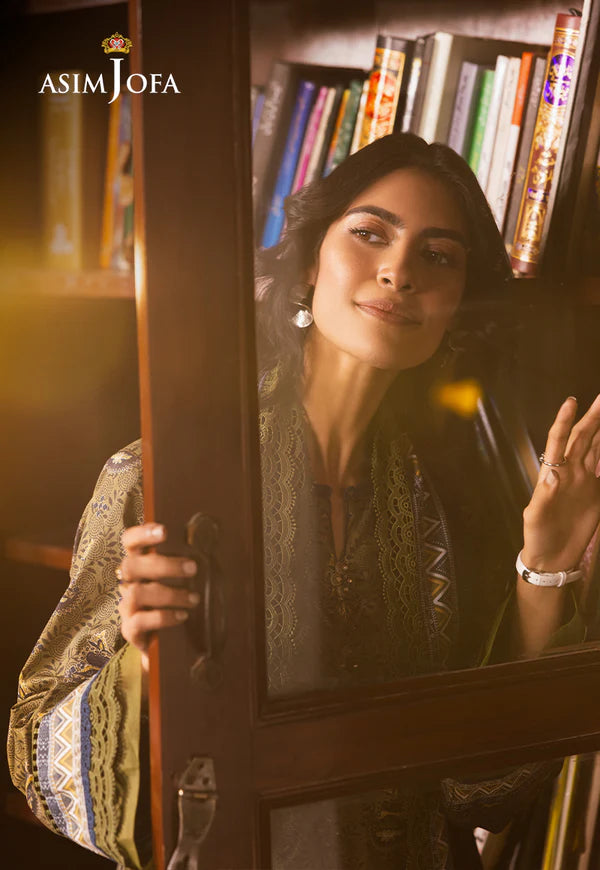 AJUBJ-37 Printed Lawn 3 Pcs