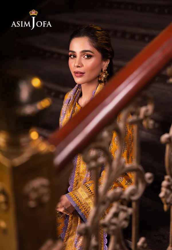 AJUBJ-53 PRINTED LAWN 3 PC