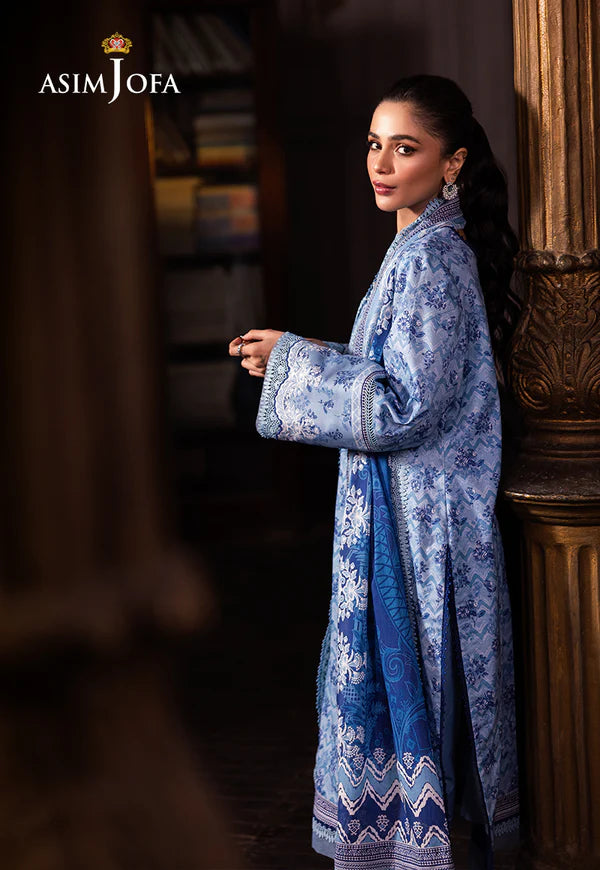 AJUBJ-39 Printed Lawn 3 Pcs