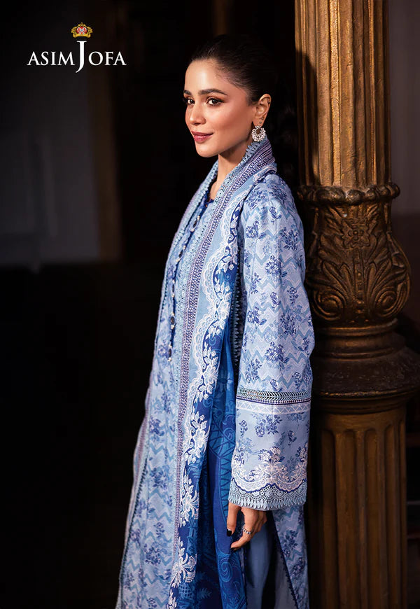 AJUBJ-39 Printed Lawn 3 Pcs