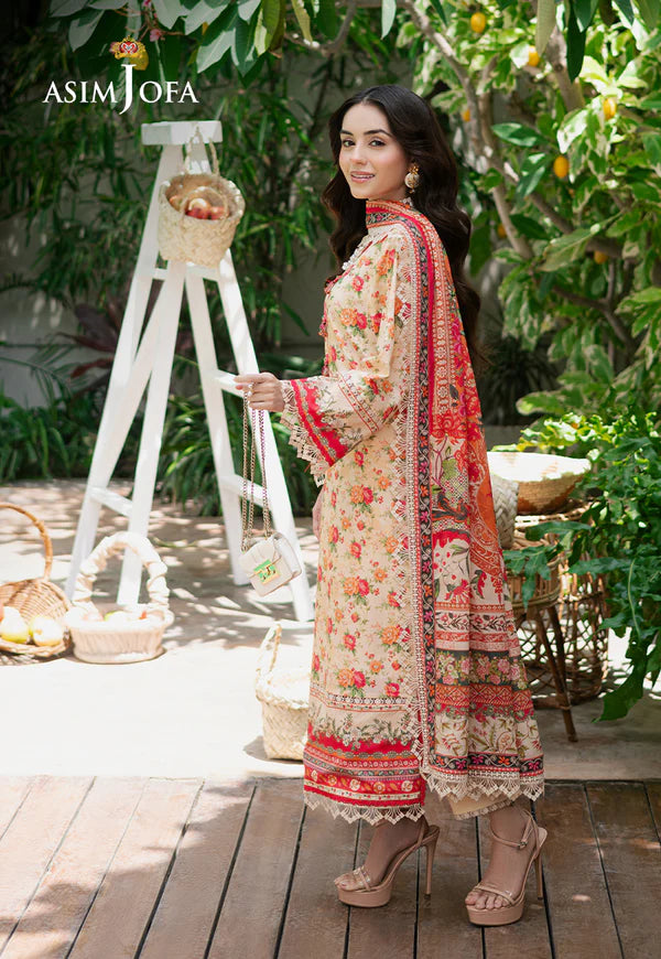 AJUUB-31 PRINTED LAWN 3 PC