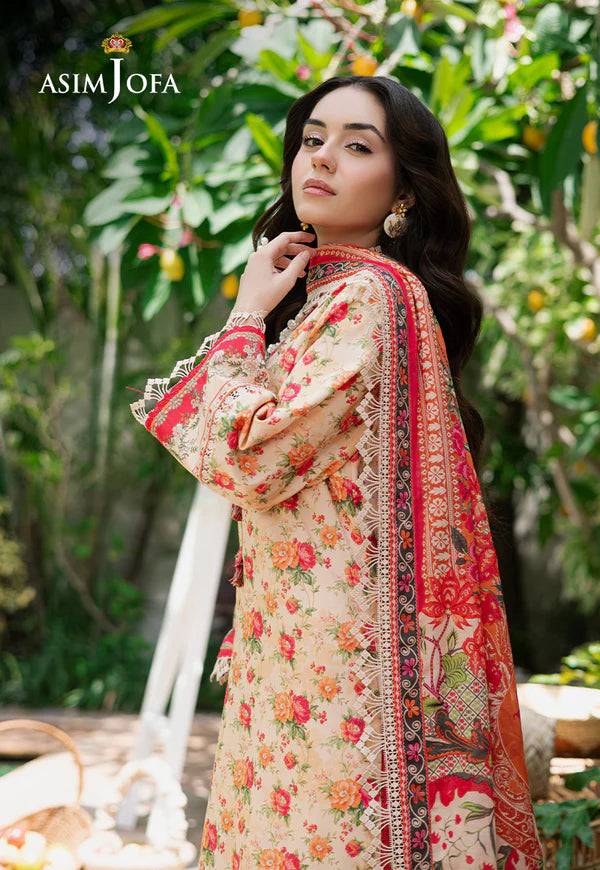 AJUUB-31 PRINTED LAWN 3 PC