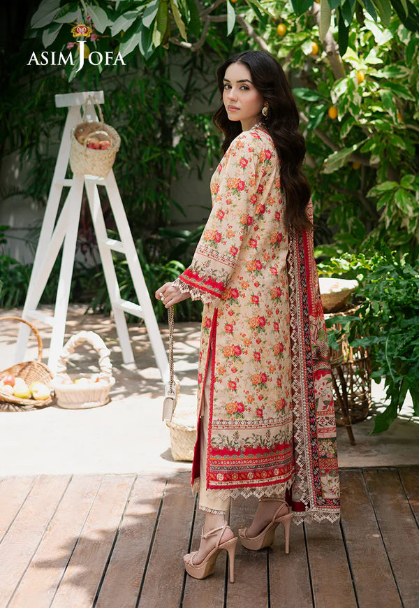 AJUUB-31 PRINTED LAWN 3 PC