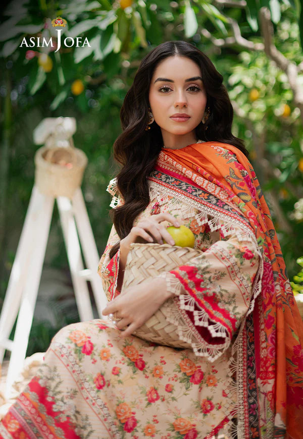 AJUUB-31 PRINTED LAWN 3 PC