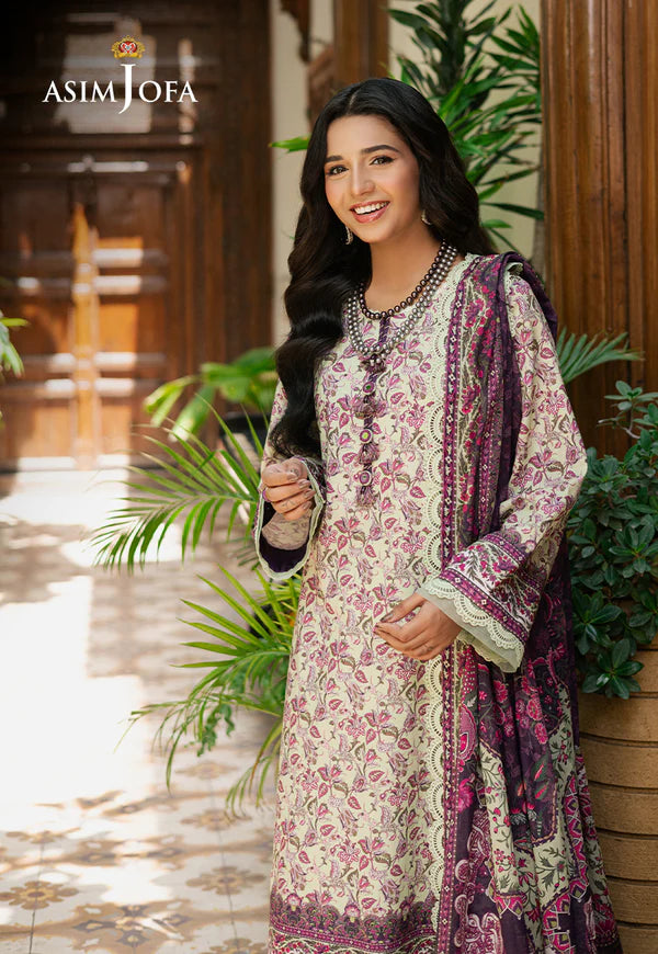 AJUUB-27 PRINTED LAWN 3 PC