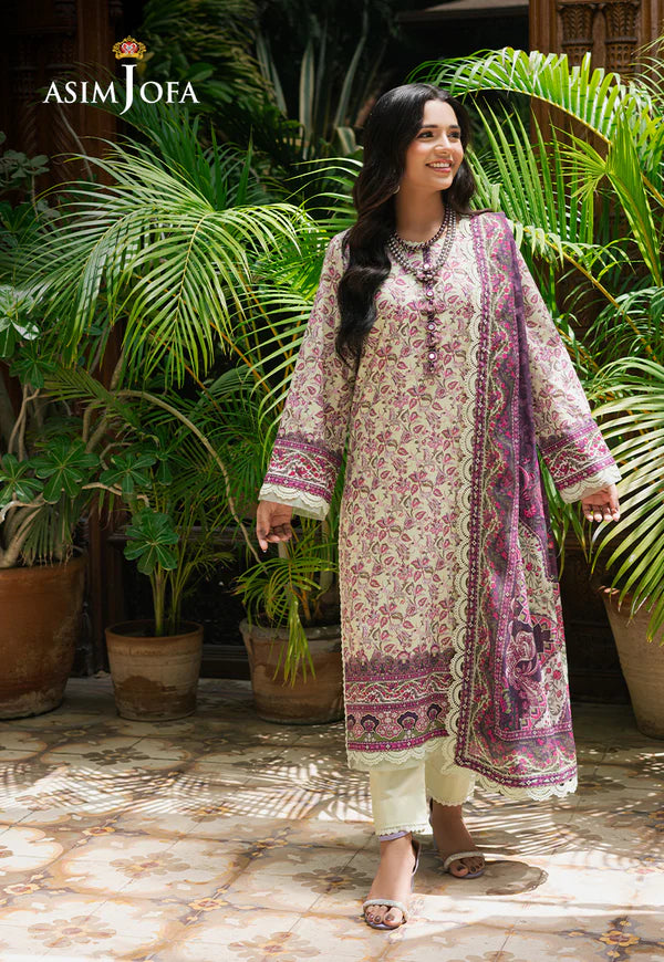 AJUUB-27 PRINTED LAWN 3 PC