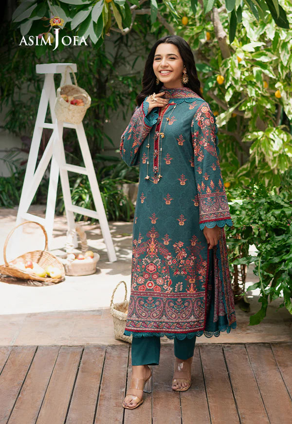 AJUUB-26 PRINTED LAWN 3 PC