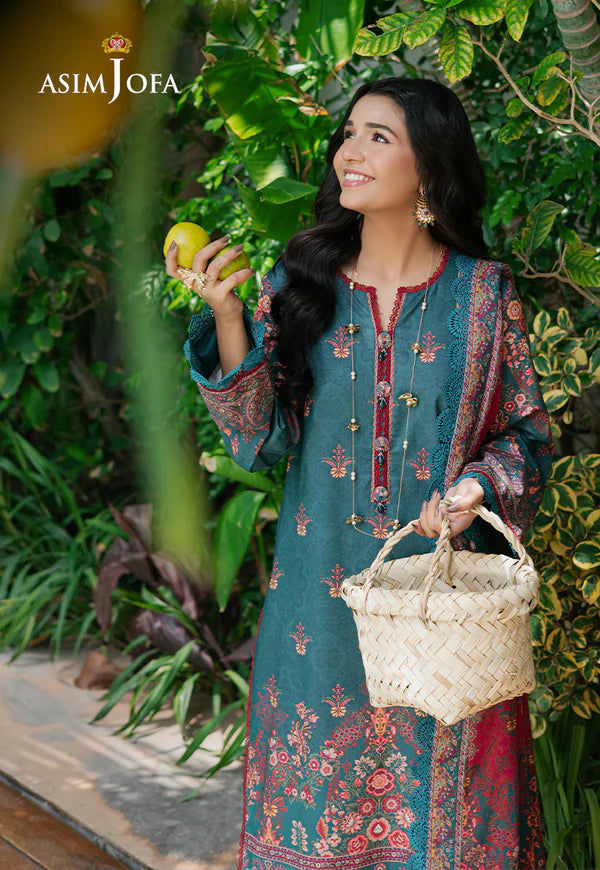 AJUUB-26 PRINTED LAWN 3 PC