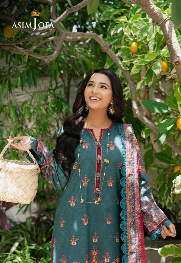 AJUUB-26 PRINTED LAWN 3 PC