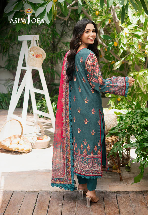 AJUUB-26 PRINTED LAWN 3 PC