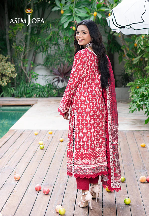 AJUUB-32 PRINTED LAWN 3 PC