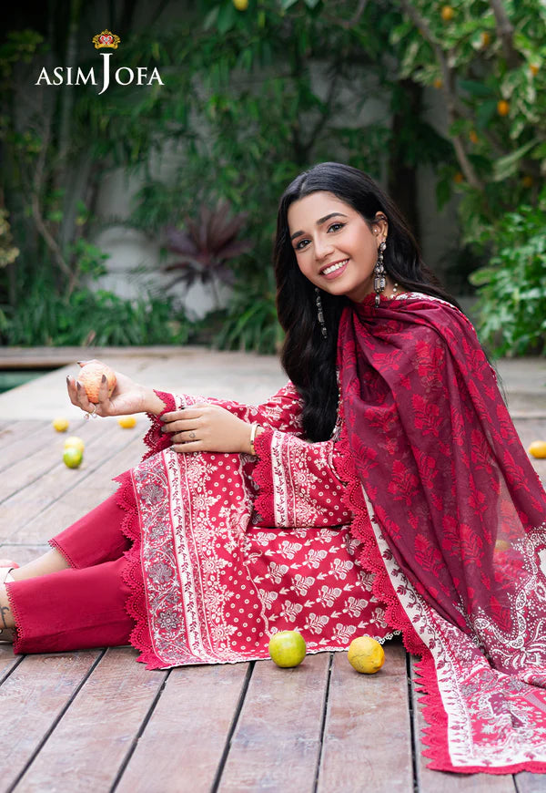 AJUUB-32 PRINTED LAWN 3 PC