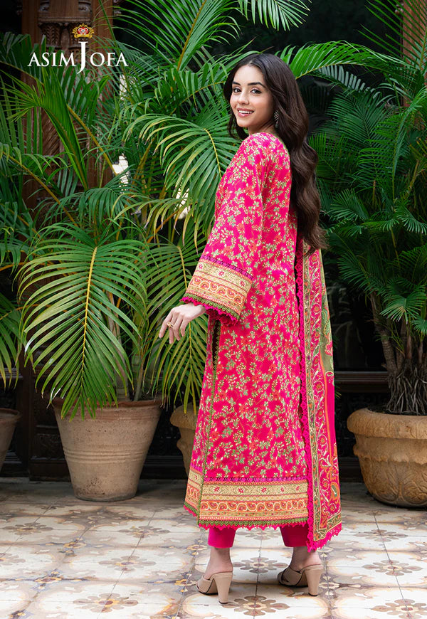 AJUUB-24 PRINTED LAWN 3 PC