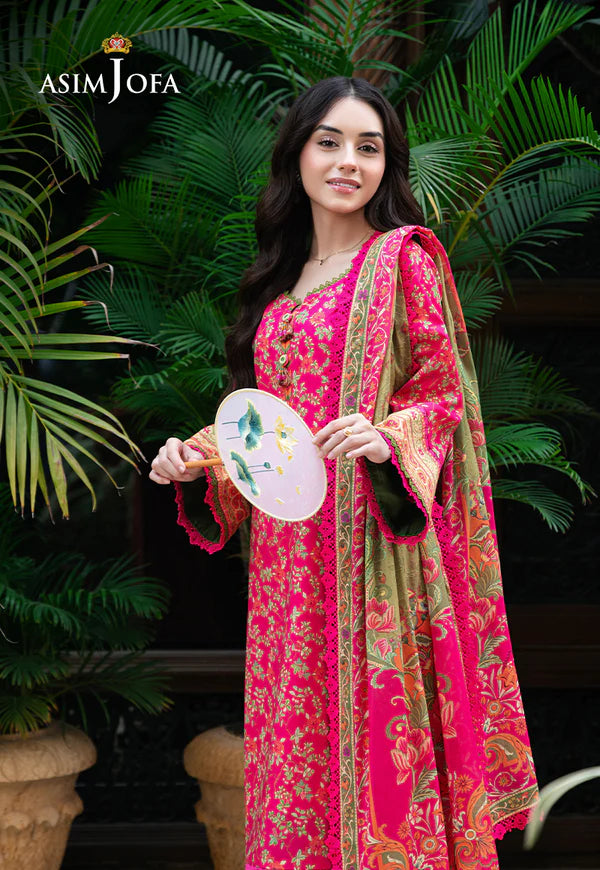 AJUUB-24 PRINTED LAWN 3 PC