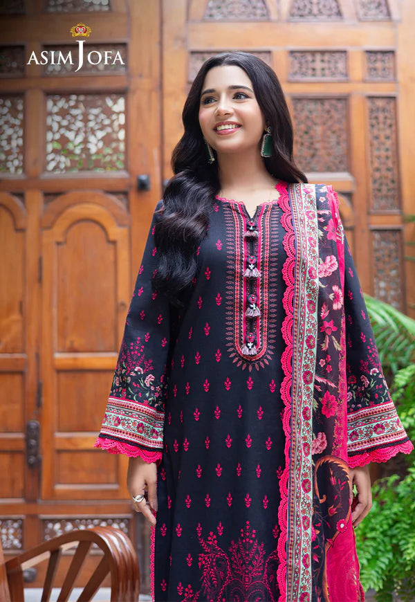 AJUUB-21 PRINTED LAWN 3 PC